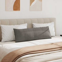 Cuscini da Divano 2 pcs Grigio chiaro 120 x 40 cm 42013817