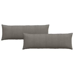 Cuscini da Divano 2 pcs Grigio chiaro 120 x 40 cm 42013817