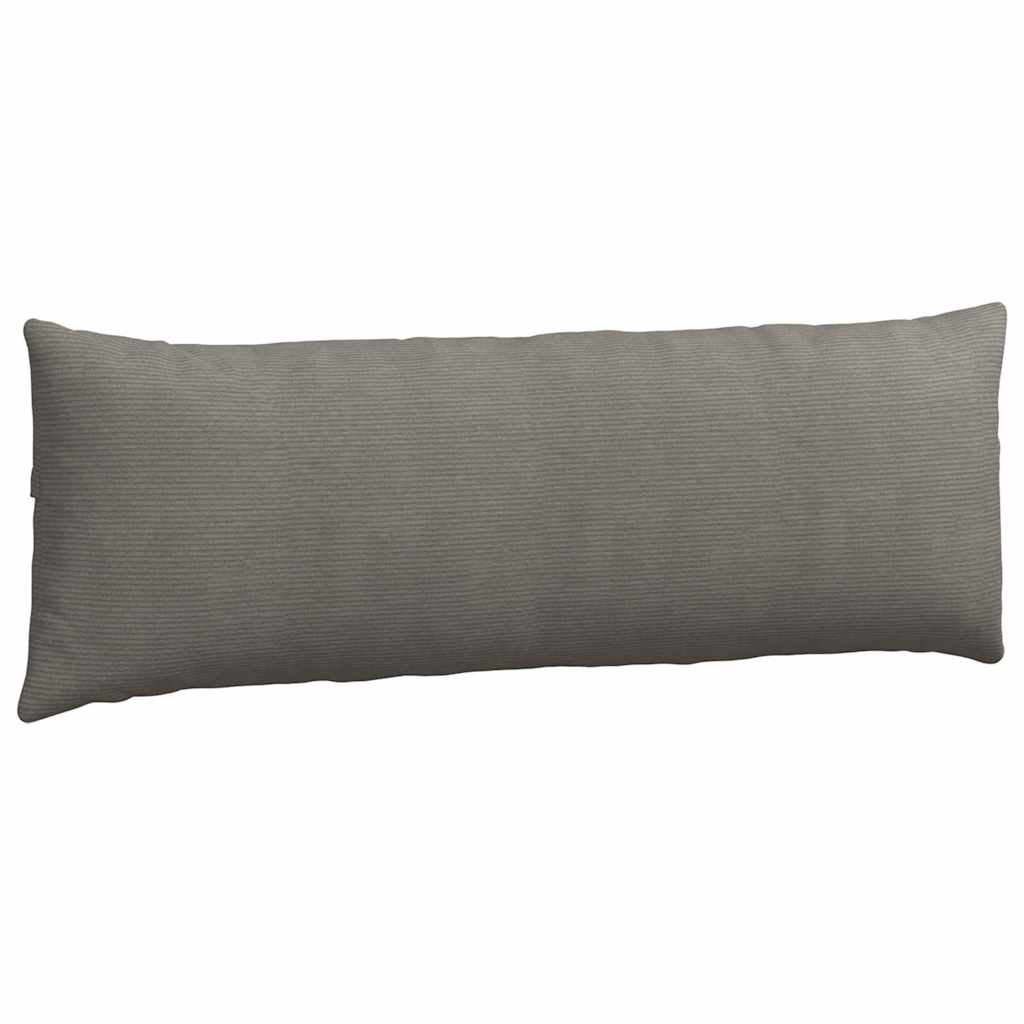 Cuscini da Divano 2 pz-Set di 2 Cuscini per Sofa Grigio chiaro 120 x 40 cm 887700