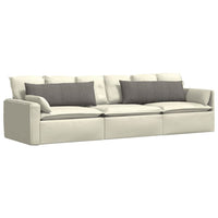 Cuscini da Divano 2 pz-Set di 2 Cuscini per Sofa Grigio chiaro 120 x 40 cm 887700