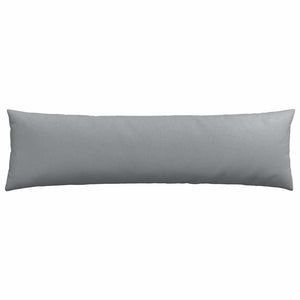 Cuscini da Divano 2 pz-Set di 2 Cuscini per Sofa Grigio chiaro 145 x 40 cm Tessuto 486577