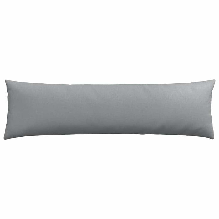 Cuscini da Divano 2 pz-Set di 2 Cuscini per Sofa Grigio chiaro 145 x 40 cm Tessuto 486577