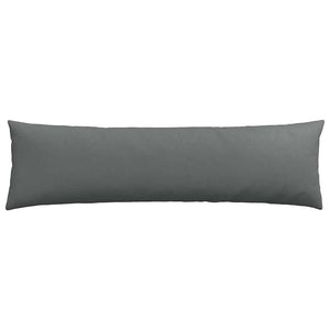 Cuscini da Divano 2 pz-Set di 2 Cuscini per Sofa Grigio scuro 145 x 40 cm Tessuto 396523