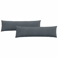 Cuscini da Divano 2 pcs Grigio scuro 145 x 40 cm 42013843