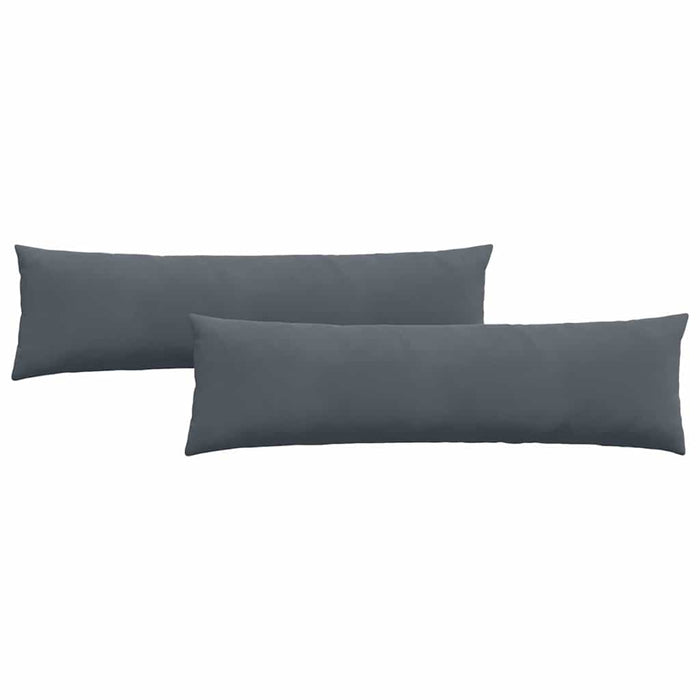 Cuscini da Divano 2 pcs Grigio scuro 145 x 40 cm 42013843