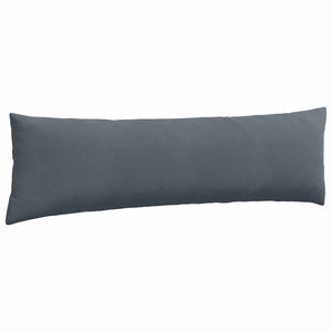 Cuscini da Divano 2 pz-Set di 2 Cuscini per Sofa Grigio scuro 145 x 40 cm 373448