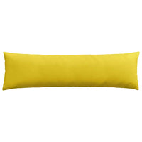 Cuscini da Divano 2 pcs Giallo 145 x 40 cm Tessuto in Cords 42013849