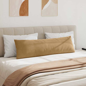 Cuscini da Divano 2 pcs Marrone 145 x 40 cm Tessuto in Cords 42013850