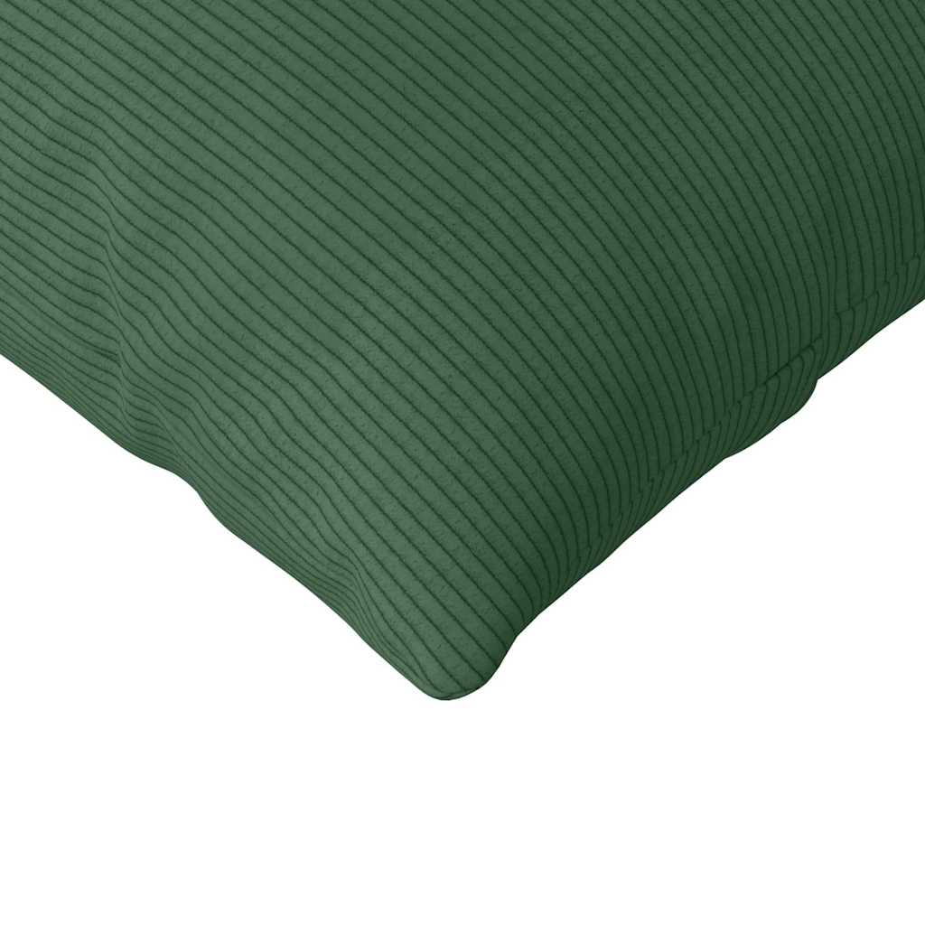 Cuscini da Divano 2 pcs Verde Scuro 145 x 40 cm 42013865