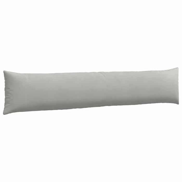 Cuscini da Divano 2 pz-Set di 2 Cuscini per Sofa Grigio chiaro 200 x 40 cm Tessuto 977976