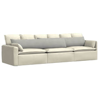 Cuscini per divano Grigio chiaro Tessuto 42013898