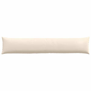 Cuscini da Divano 2 pz-Set di 2 Cuscini per Sofa Beige 200 x 40 cm Tessuto