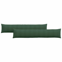 Cuscini da Divano 2 pcs Verde Scuro 200 x 40 cm 42013908