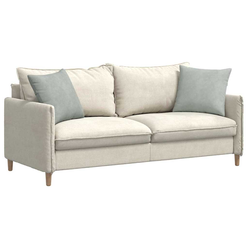 Cuscini da Divano 2 pz-Set di 2 Cuscini per Sofa Grigio chiaro 45 x 45 cm 388242