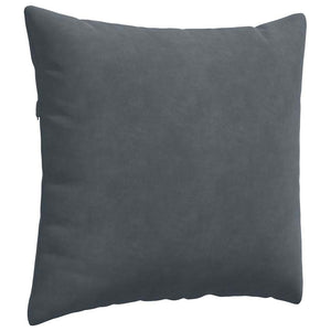 Cuscini da Divano 2 pz-Set di 2 Cuscini per Sofa Grigio scuro 45 x 45 cm 822792