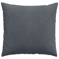 Cuscini da Divano 2 pz-Set di 2 Cuscini per Sofa Grigio scuro 45 x 45 cm 822792