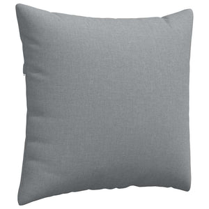 Cuscini da Divano 2 pz-Set di 2 Cuscini per Sofa Grigio chiaro 50 x 50 cm Tessuto 331026