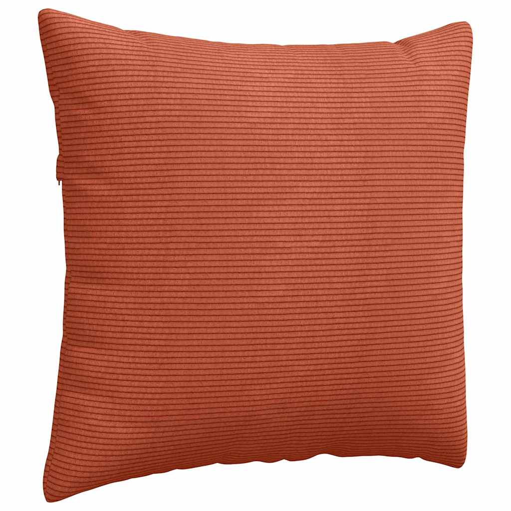 Cuscini da Divano 2 pcs Rosso Arancio 50 x 50 cm 42013996