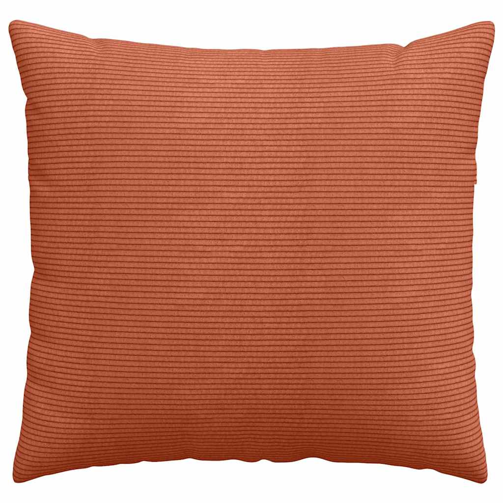 Cuscini da Divano 2 pz-Set di 2 Cuscini per Sofa Rosso Arancio 50 x 50 cm
