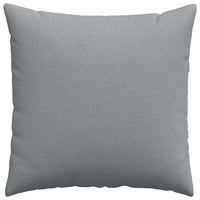 Cuscini da Divano 2 pz-Set di 2 Cuscini per Sofa Grigio chiaro 60 x 60 cm Tessuto 560713