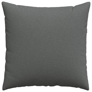 Cuscini da Divano 2 pz-Set di 2 Cuscini per Sofa Grigio scuro 60 x 60 cm Tessuto 295333