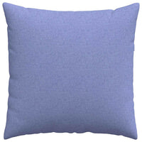 Cuscini da Divano 2 pz-Set di 2 Cuscini per Sofa Blu jeans 60 x 60 cm Tessuto