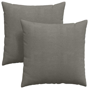 Cuscini da Divano 2 pcs Grigio chiaro 60 x 60 cm 42014032