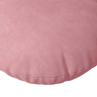 Cuscini per Seduta 2 pcs Rosa Ø 40 x 13 cm Velluto 42014104