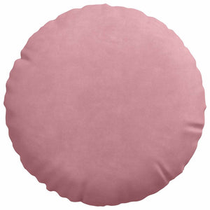 Cuscini per Seduta 2 pcs Rosa Ø 40 x 13 cm Velluto 42014104