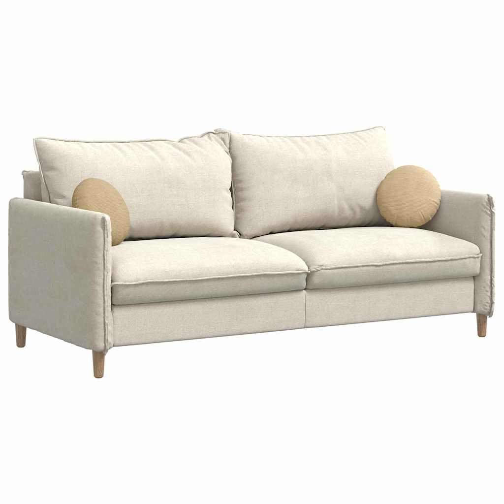 Cuscini per Seduta 2 pcs Grigio Verde Ø 30 cm Tessuto in Cords 42014116