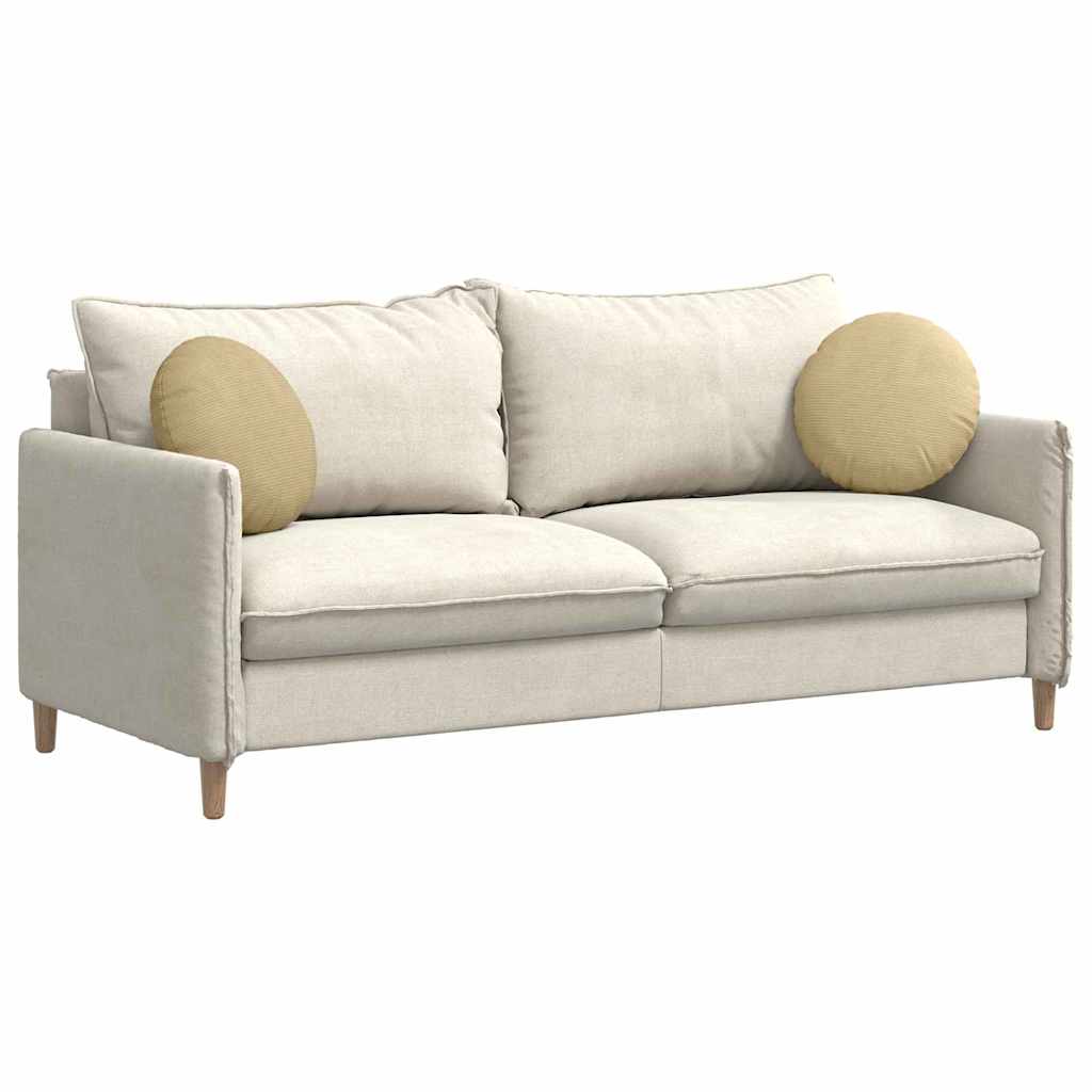 Cuscini per Seduta 2 pcs Grigio Verde Ø 40 cm Tessuto in Cords 42014153