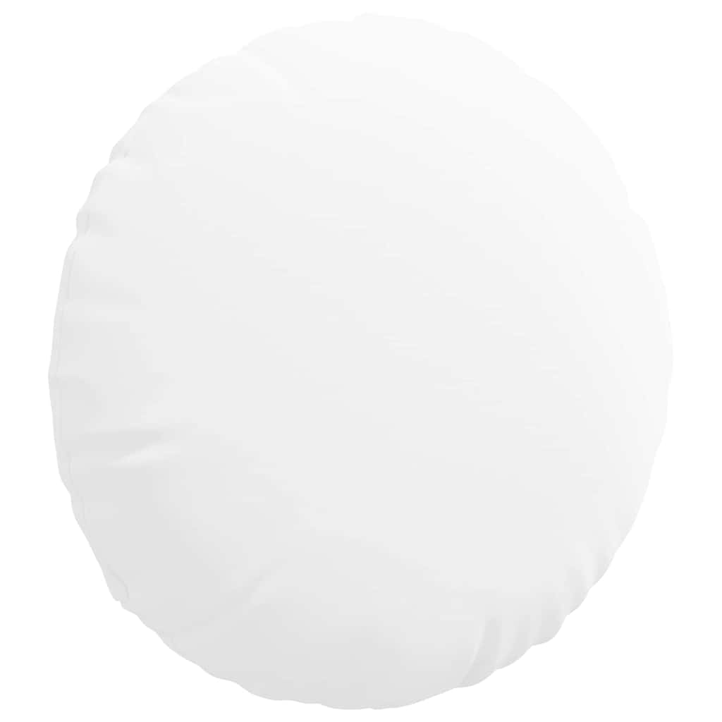 Cuscini per Seduta 2 pcs Bianco Ø50 x 19 cm Tessuto 42014168