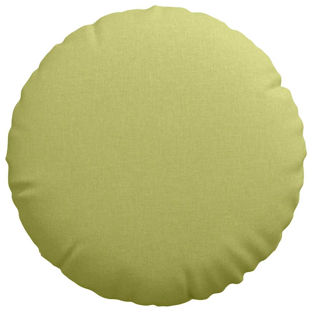 Cuscini per Seduta 2 pcs Verde chiaro Ø80 x 29 cm Tessuto 42014241