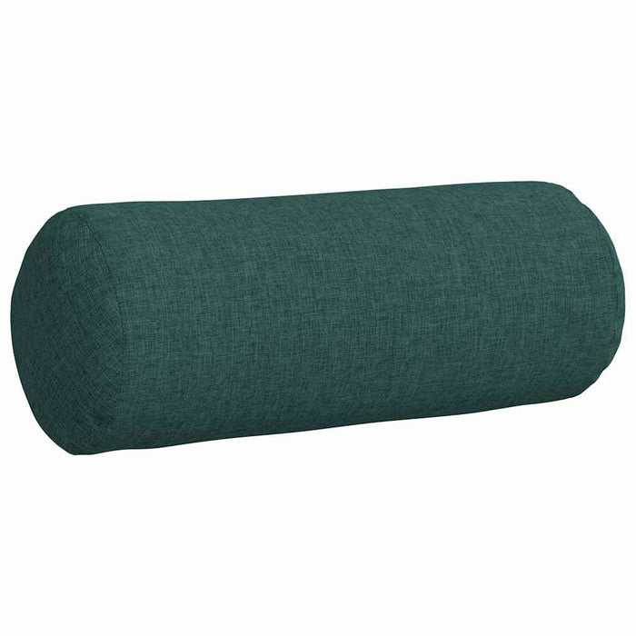 Cuscini a rullo 2 pcs Verde Scuro Ø 15 x 40 cm Tessuto 42014273