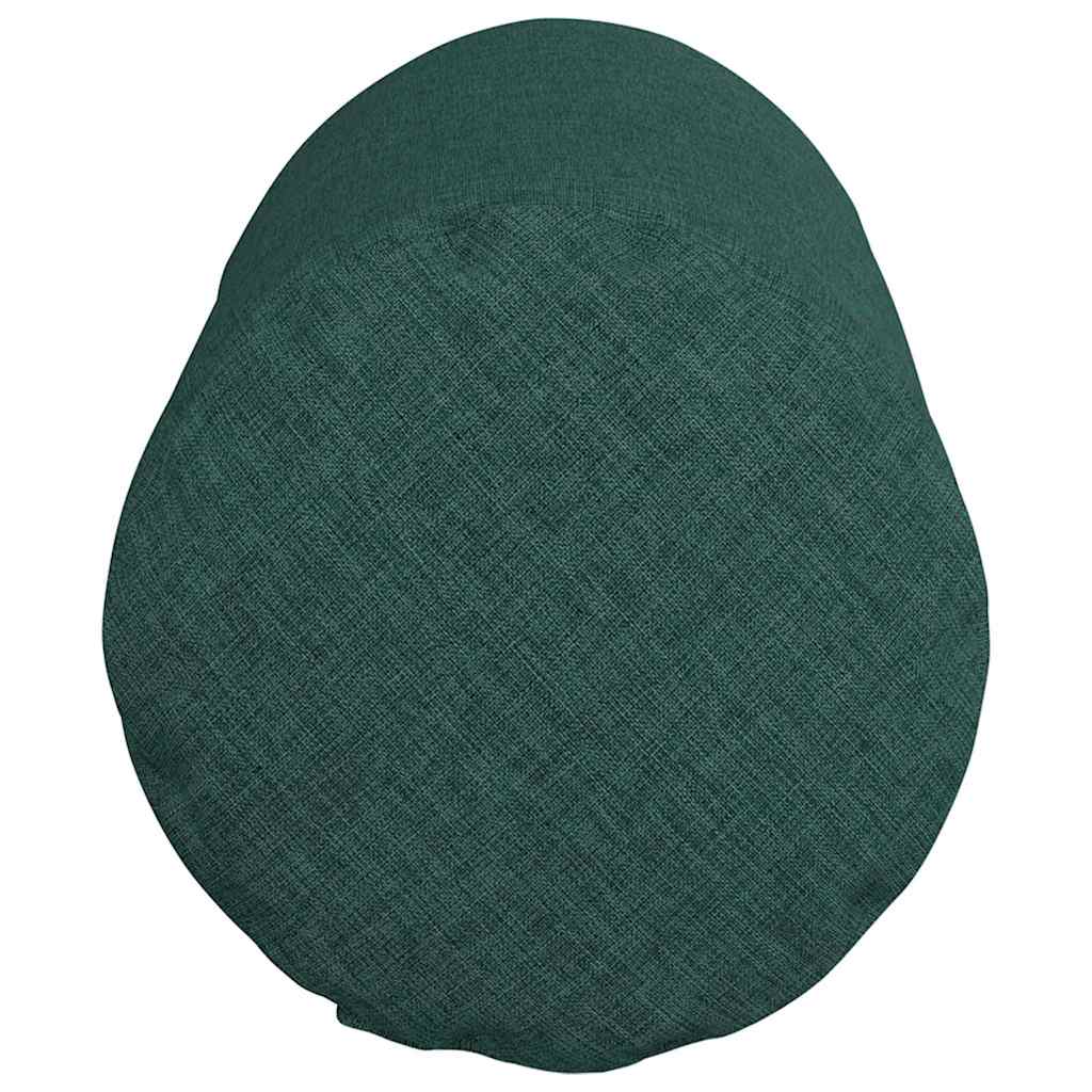 Cuscini a rullo 2 pcs Verde Scuro Ø 15 x 40 cm Tessuto 42014273