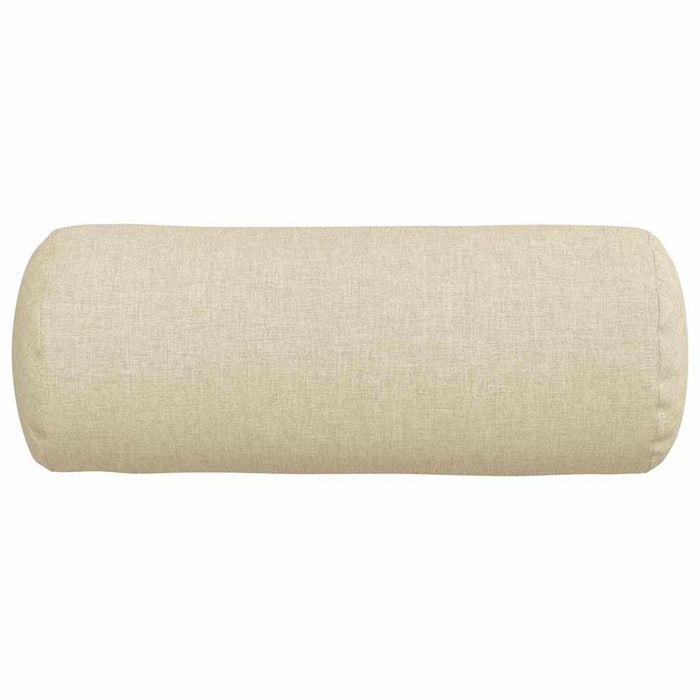Cuscini a rullo 2 pcs Crema Ø 15 x 40 cm Tessuto 42014275