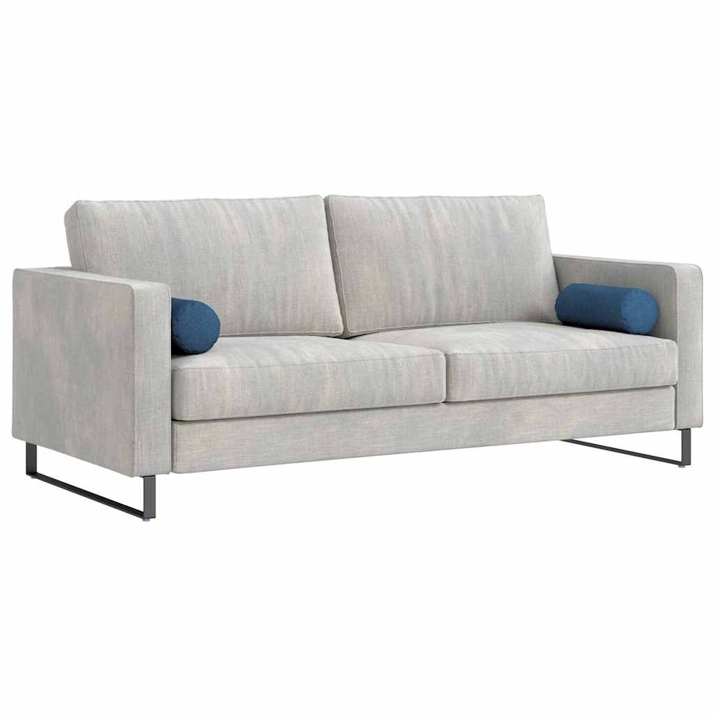 Cuscini a rullo 2 pcs Blu Ø 15 x 40 cm Tessuto 42014276