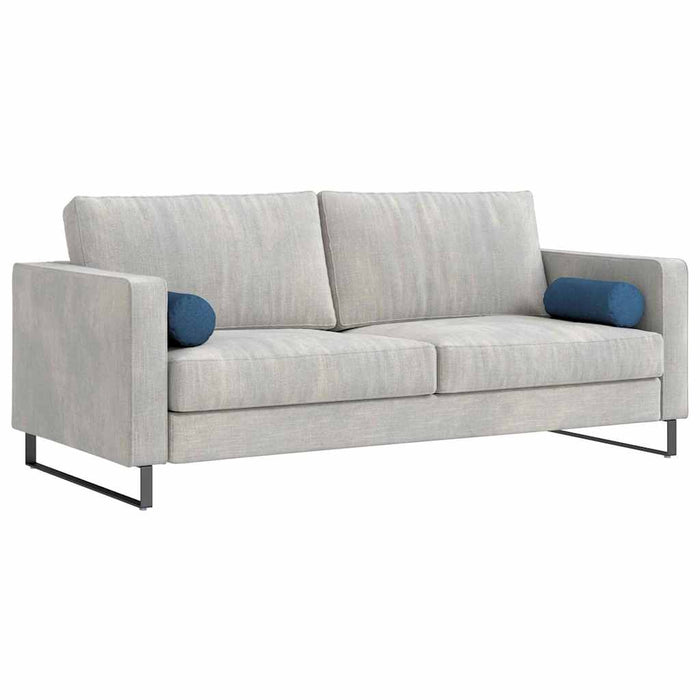 Cuscini a rullo 2 pcs Blu Ø 15 x 40 cm Tessuto 42014276