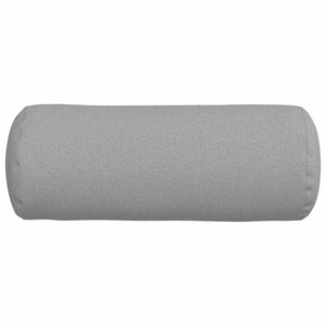 Cuscini a rullo 2 pcs Grigio Nuvola Ø 15 x 40 cm Tessuto 42014281