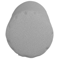 Cuscini a rullo 2 pcs Grigio Nuvola Ø 15 x 40 cm Tessuto 42014281