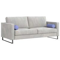 Cuscini a rullo 2 pcs Blu jeans Ø 15 x 40 cm Tessuto 42014282