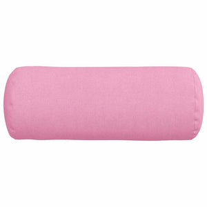 Cuscini a rullo 2 pcs Rosa Ø 15 x 40 cm Tessuto 42014283