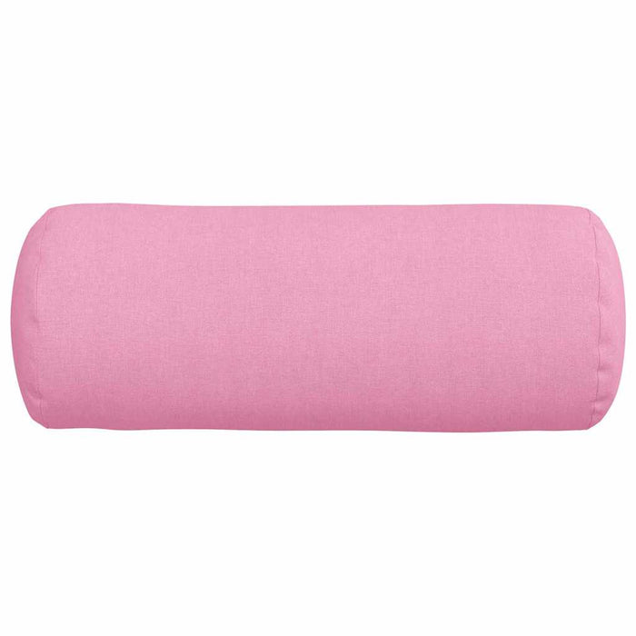 Cuscini a rullo 2 pcs Rosa Ø 15 x 40 cm Tessuto 42014283