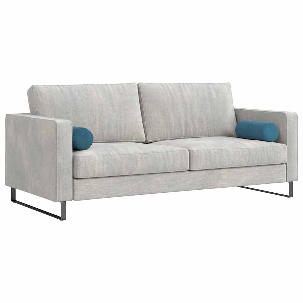 Cuscini a rullo 2 pcs Blu Ø 15 x 40 cm Tessuto in Cords 42014284