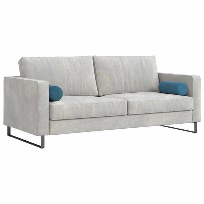 Cuscini a rullo 2 pcs Blu Ø 15 x 40 cm Tessuto in Cords 42014284