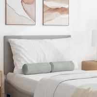 Cuscini a rullo 2 pcs Grigio chiaro Ø 15 x 40 cm 42014285
