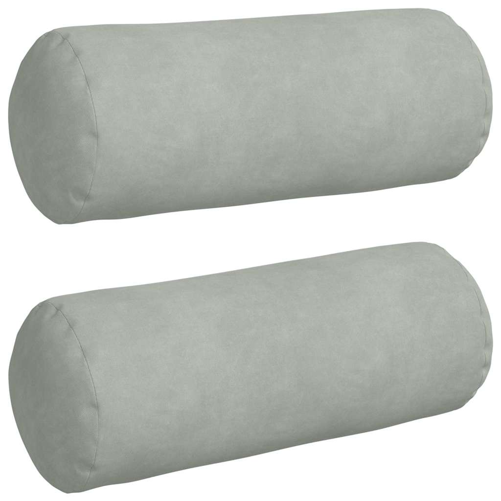 Cuscini a rullo 2 pcs Grigio chiaro Ø 15 x 40 cm 42014285