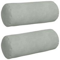Cuscini a rullo 2 pcs Grigio chiaro Ø 15 x 40 cm 42014285