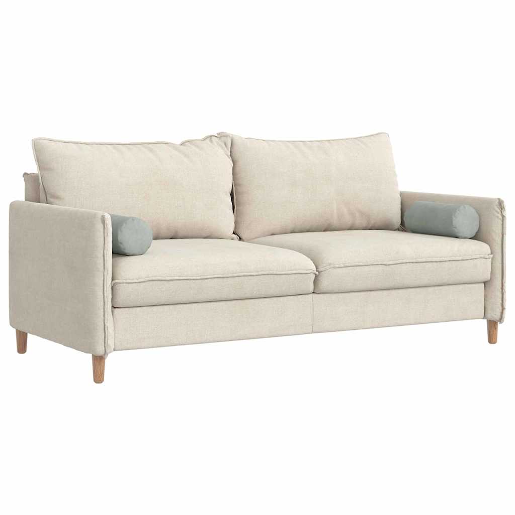 Cuscini a rullo 2 pcs Grigio chiaro Ø 15 x 40 cm 42014285