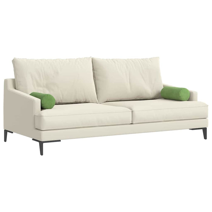 Cuscini a rullo 2 pcs Verde chiaro Ø 15 x 40 cm 42014288